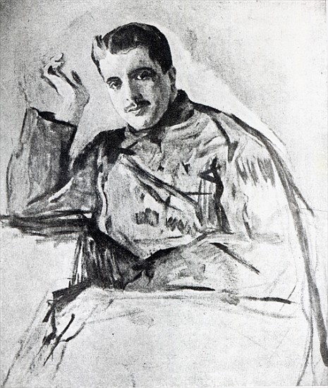 Serge Diaghilev od (after) Valentin Aleksandrovich Serov