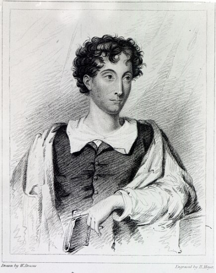 Reverend Charles Robert Maturin; engraved by Henry Meyer od (after) William Brocas