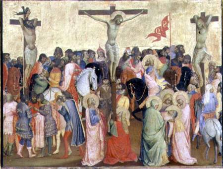 The Crucifixion od Agnolo/Angelo di Gaddi