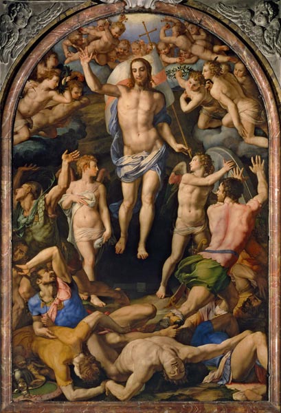 A.Bronzino / Resurrection of Christ /C16 od Agnolo Bronzino