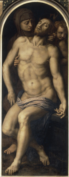 A.Bronzino / Pietà / Paint./ c.1565/70 od Agnolo Bronzino