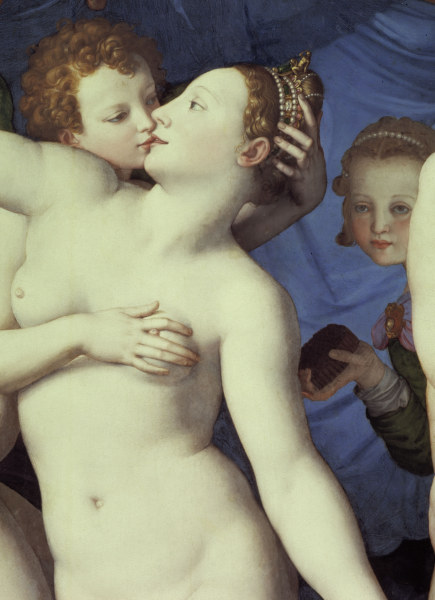 A.Bronzino, Allegory with Venus, section od Agnolo Bronzino