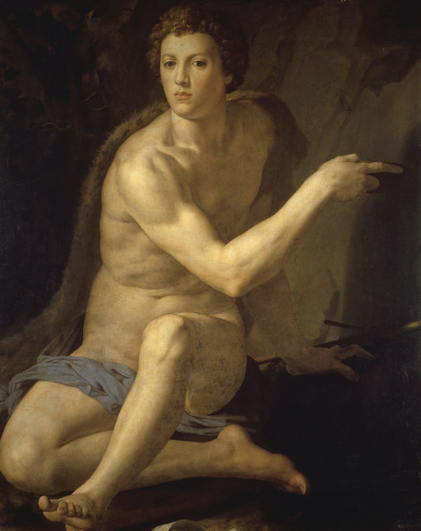 Bronzino, John the Baptist od Agnolo Bronzino