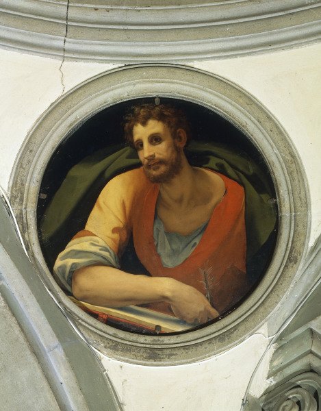 Luke the Evangelist / Bronzino / 1526 od Agnolo Bronzino