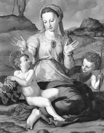 Madonna and Child with Saint John od Agnolo Bronzino