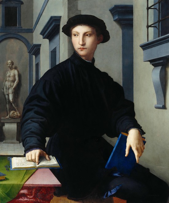 Portrait of Ugolino Martelli (1519-1592) od Agnolo Bronzino