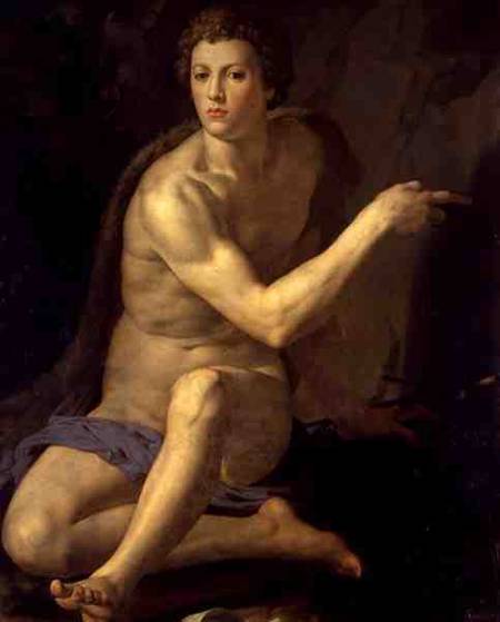 Saint John the Baptist od Agnolo Bronzino