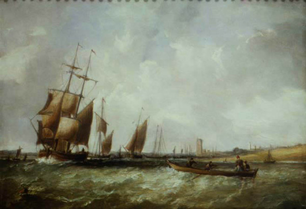 Shipping in the Bristol Channel od A.H. Vickers