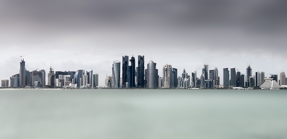 Cloudy Doha .. od Ahmed Lashin