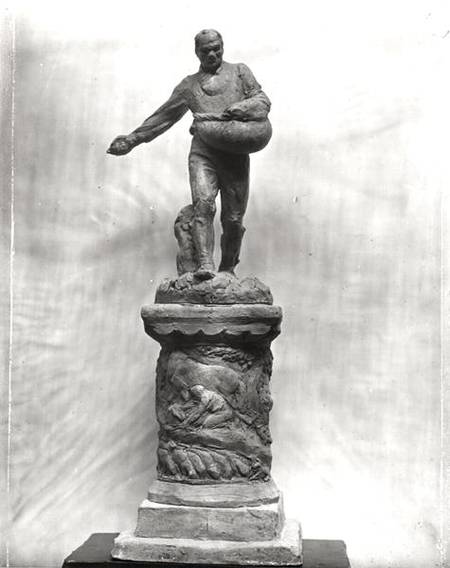 The Sower, maquette for a monument dedicated to the workers in the fields od Aime Jules Dalou