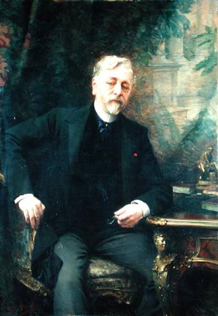 Portrait of Gustave Eiffel (1832-1923) od Aimé Nicolas Morot