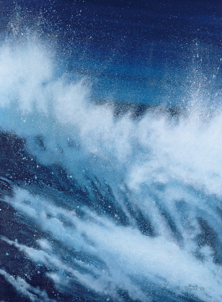 Large Waves Breaking od Alan  Byrne