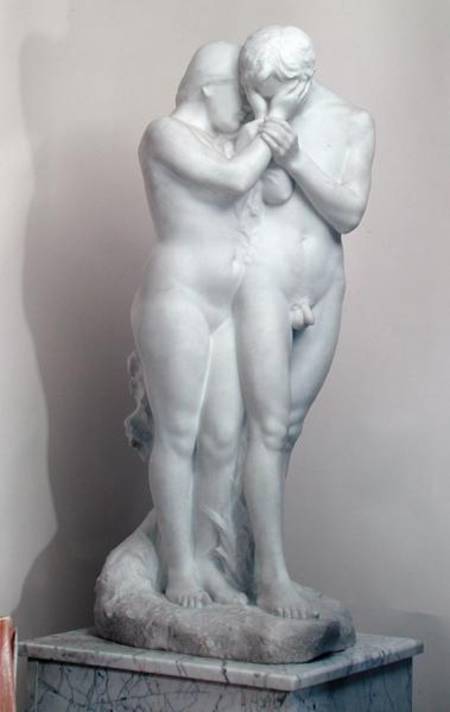 Adam and Eve od Albert Bartholome
