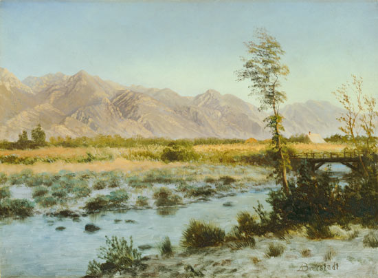 Prairie Landscape od Albert Bierstadt