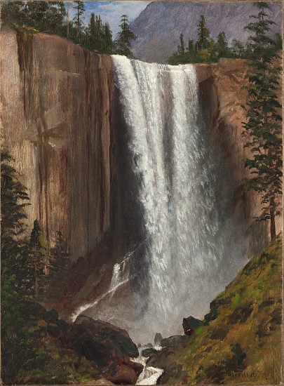 Vernal Falls od Albert Bierstadt