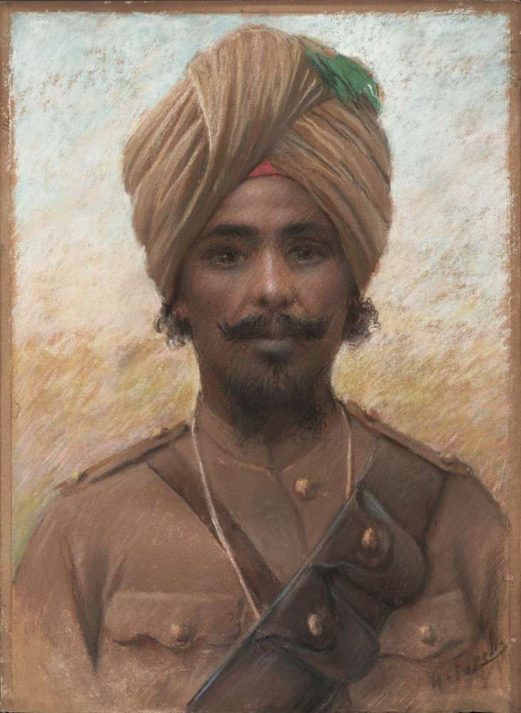 Guerre de 1914 - Hindou od Albert Fossard