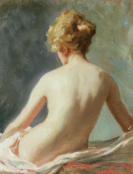 Female Nude od Albert Henry Collings