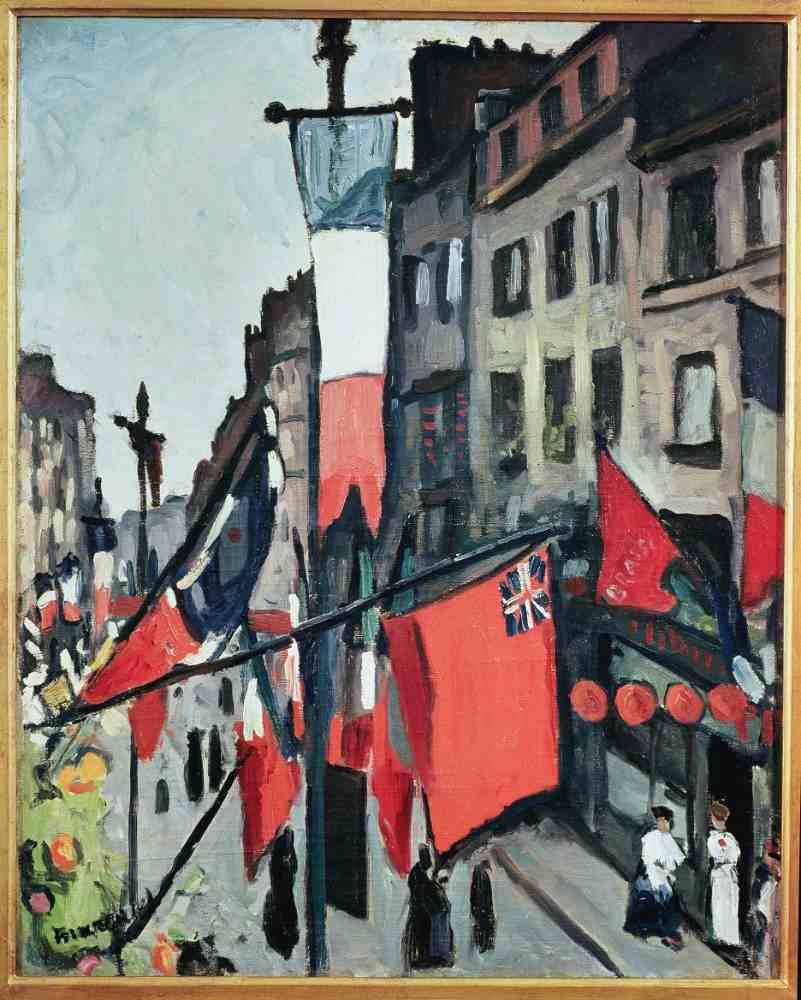 July 14th in Le Havre od Albert Marquet