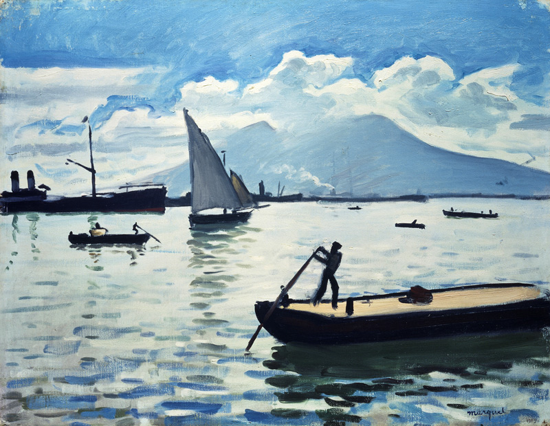 Die Bucht von Neapel od Albert Marquet