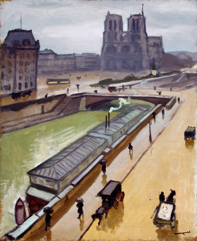 Regentag. Notre Dame de Paris od Albert Marquet