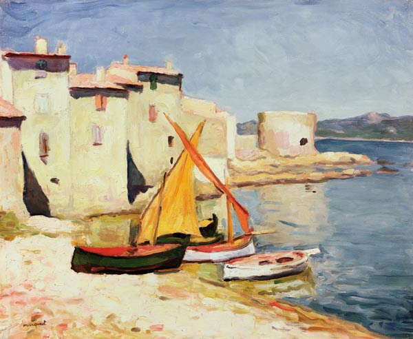 Saint-Tropez od Albert Marquet