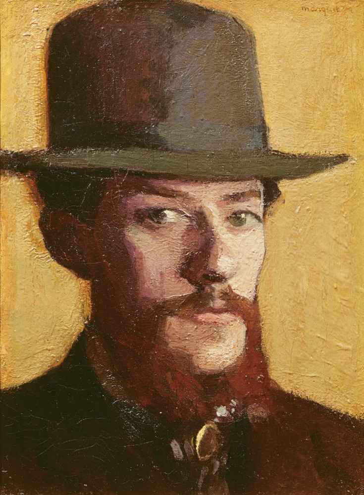 Portrait of Monsieur Mouliet in a Hat od Albert Marquet