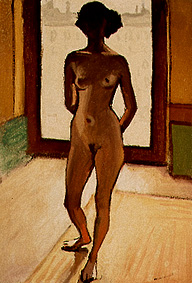 Female act in the counter-light. od Albert Marquet