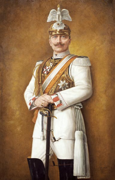 Kaiser Wilhelm II., 1913 od Albert Sticht