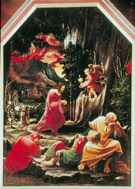 The Agony in the Garden, from the St. Florian Altarpiece od Albrecht Altdorfer