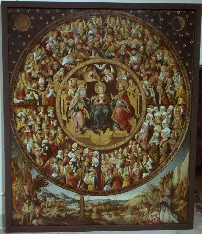 All Saints' Day picture. od Albrecht Altdorfer