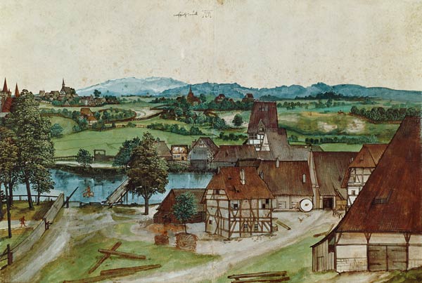 The wire-drawing mill od Albrecht Dürer