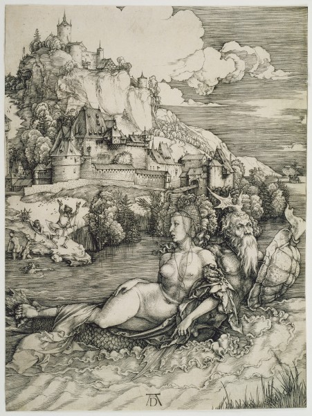The Sea Monster od Albrecht Dürer
