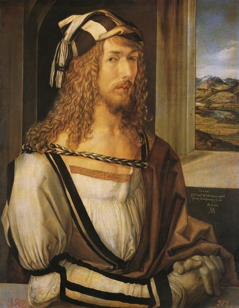 Self-portrait od Albrecht Dürer