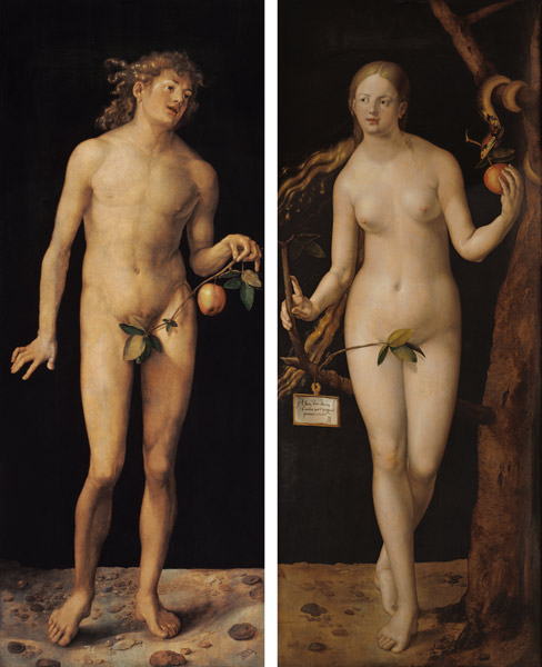 Adam and Eva od Albrecht Dürer
