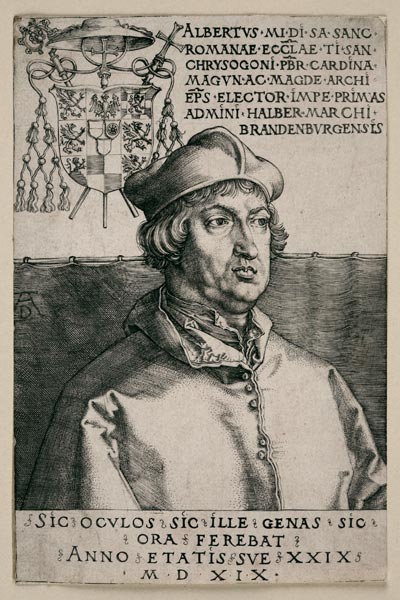 Albrecht von Brandenburg (''Kleiner Kardinal'') od Albrecht Dürer
