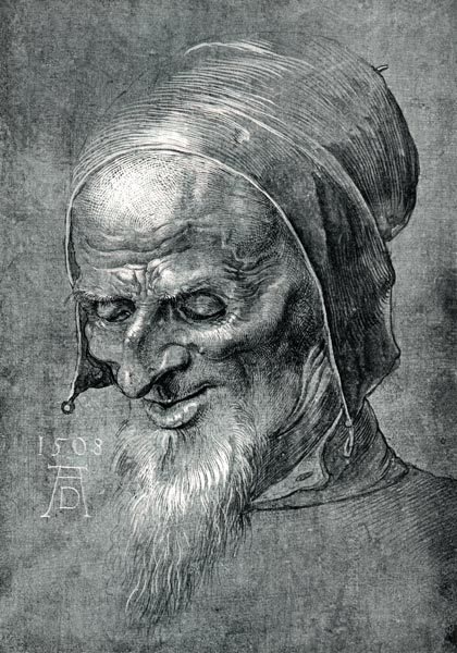 Albrecht Dürer, Head of an Apostle od Albrecht Dürer