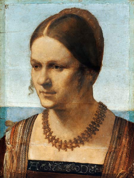 Portrait of a young Venetian od Albrecht Dürer