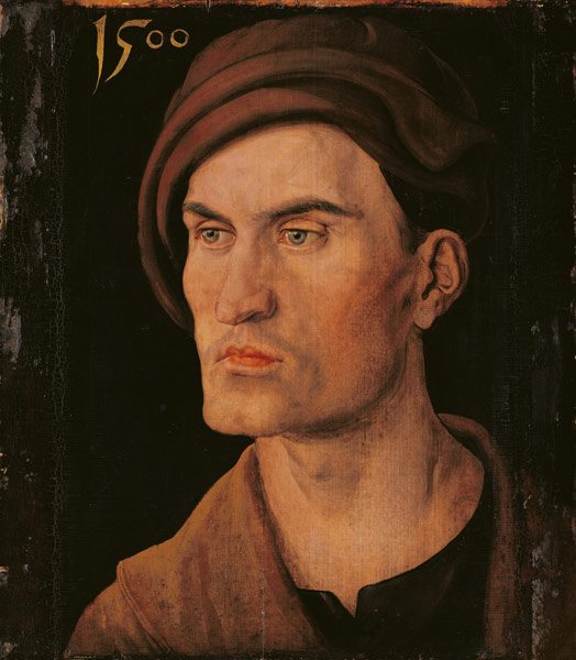 Portrait of a young man od Albrecht Dürer