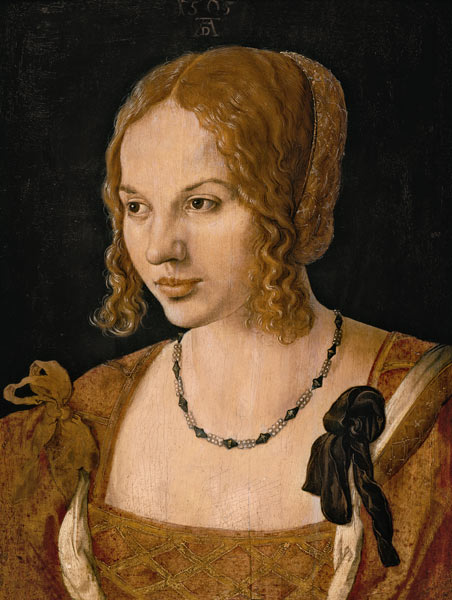 Bildnis einer jungen Venezianerin od Albrecht Dürer
