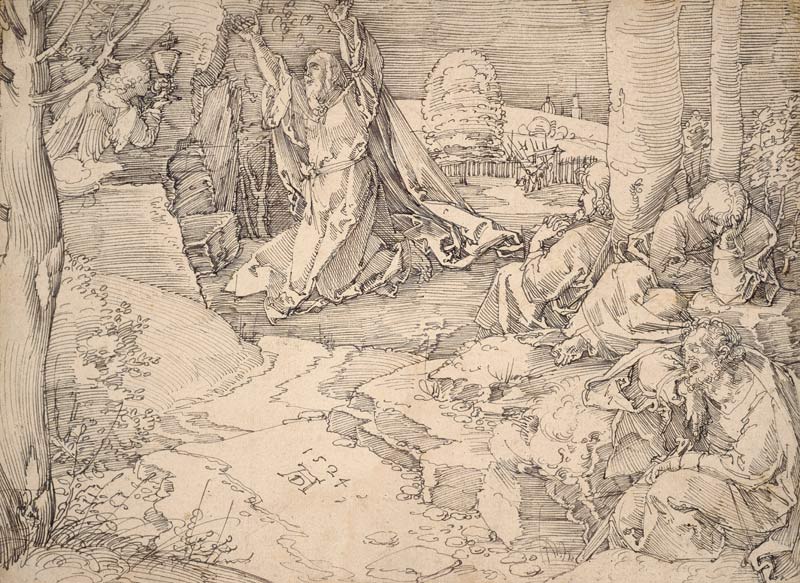Agony in the Garden od Albrecht Dürer