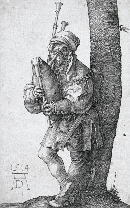 Der Dudelsackpfeifer od Albrecht Dürer