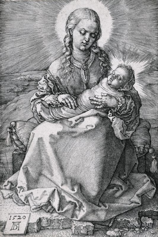 Die Jungfrau mit dem Wickelkind od Albrecht Dürer