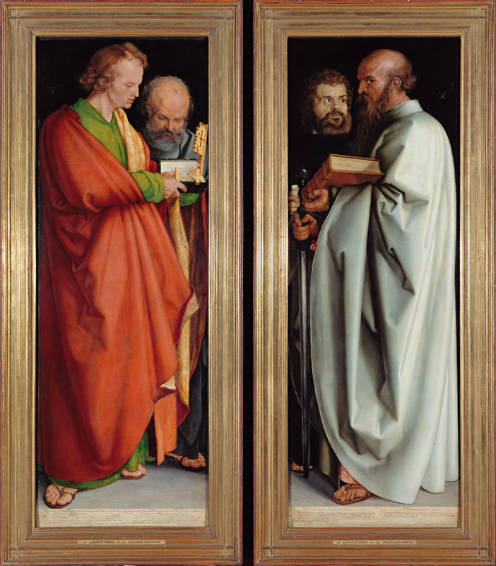 The Four Apostles od Albrecht Dürer