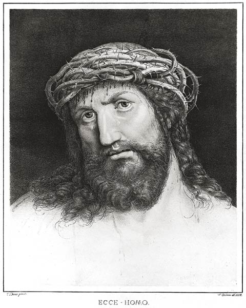 Ecce Homo / Strixner / 1812 od Albrecht Dürer