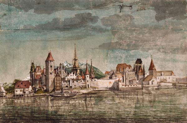 Innsbruck from North od Albrecht Dürer