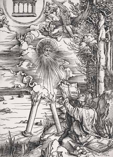 Johannes, das Buch verschlingend od Albrecht Dürer