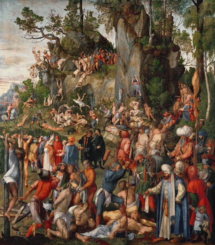 Marter der zehntausend Christen od Albrecht Dürer