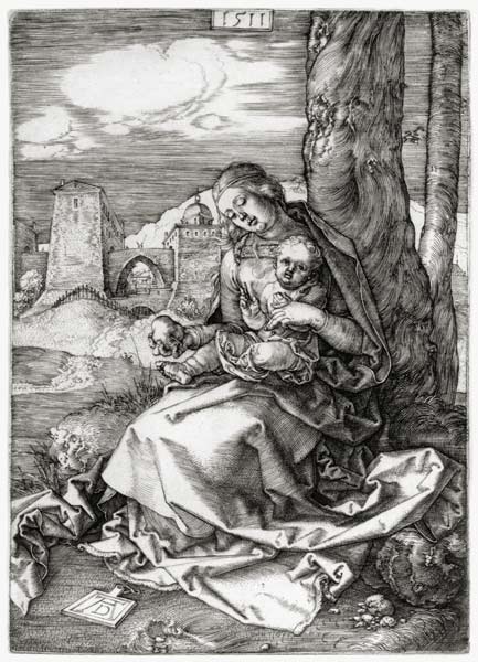 A.Dürer, Mary with the Pear od Albrecht Dürer