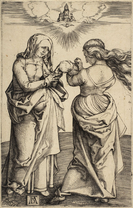 The Virgin and Child with the Infant Christ and Saint Anne od Albrecht Dürer