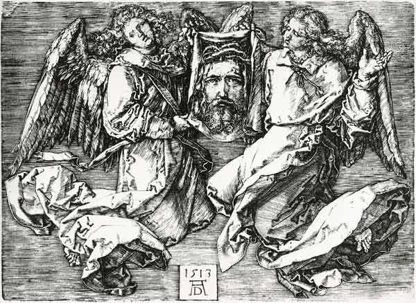 The cloth of Veronica / Dürer / 1513 od Albrecht Dürer